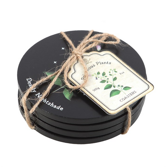 Poisonous Plants Coaster Set