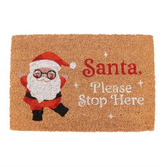 Natural Santa Claus Doormat