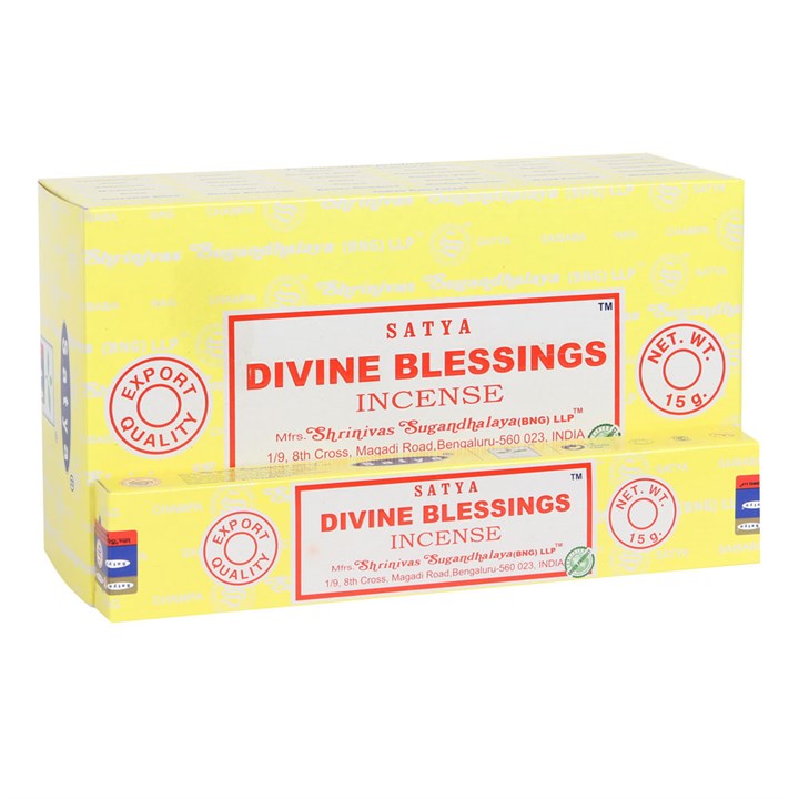 Set of 12 Satya Divine Blessings Incense Sticks (12/50)