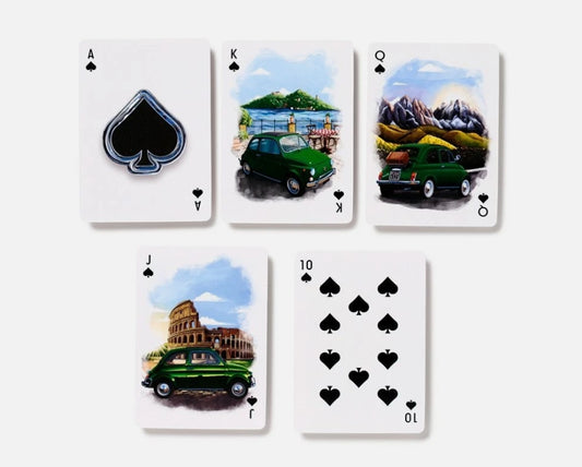 Fiat 500 Standard Playing Card Deck