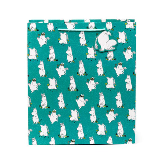 Moomin Extra Large Green Gift Bag