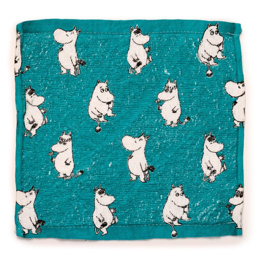 Moomin Compressed Travel Towel - Green