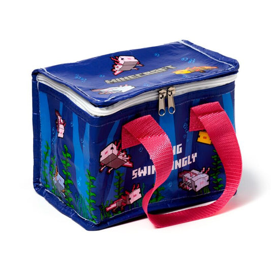 RPET Cool Bag Lunch Bag Minecraft Axolotl