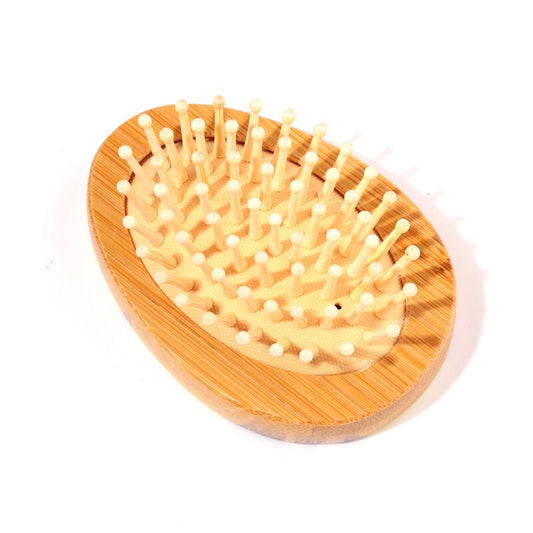 Moomin Tammi Shaped Bamboo Hair Brush - Moomin