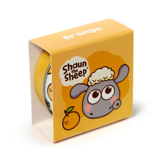 Kawaii Cute Shaun the Sheep Lip Balm in a Tin - Orange