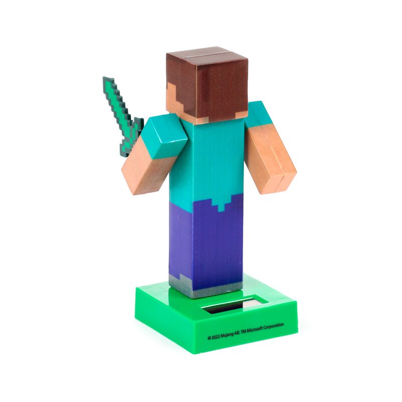 Minecraft Steve Solar Pal