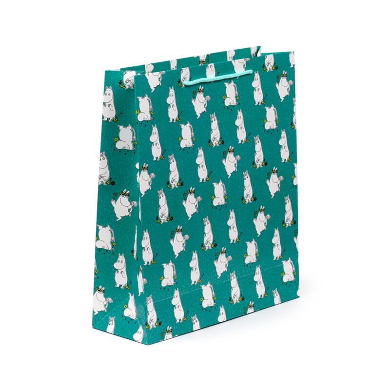 Moomin Extra Large Green Gift Bag