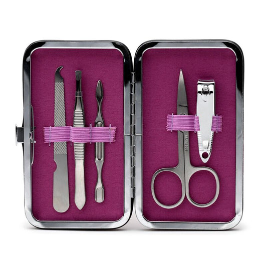 Moomin 5 Piece Manicure Set - Mauve