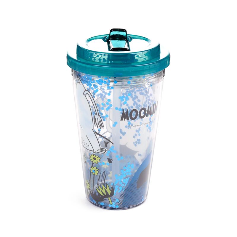 Moomin Double Walled Cup & Straw