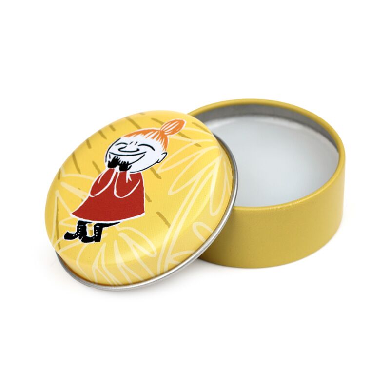 Moomin Tammi Lip Balm in a Tin - Peach