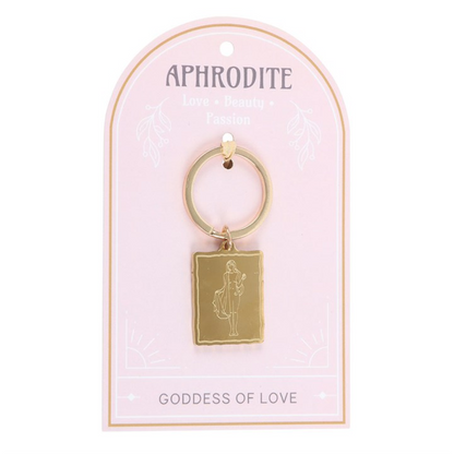 Aphrodite Goddess Talisman Keyring