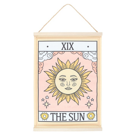 The Sun Vintage Tarot Wall Hanging