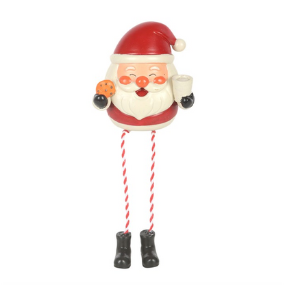 Jolly Santa Christmas Shelf Sitter Ornament