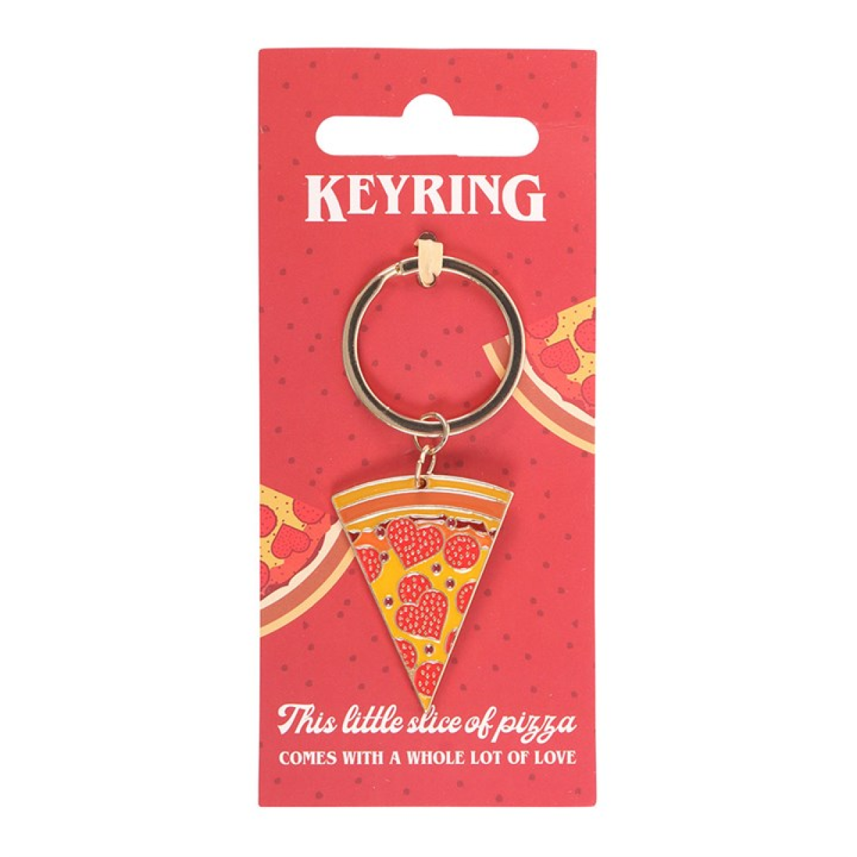 Pizza Slice Keyring