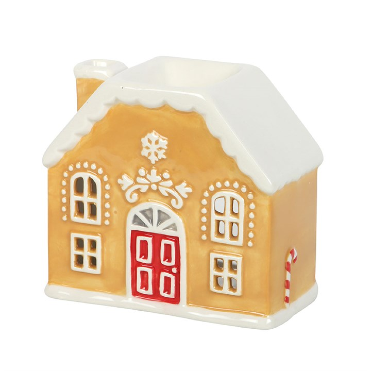 Candy Cane Gingerbread House Oil Burner and Wax Warmer