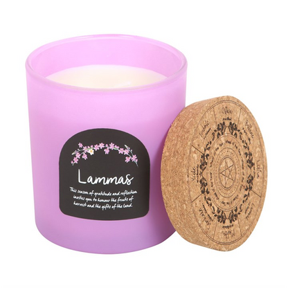 Lammas Cinnamon and Orange Wheel of the Year Candle