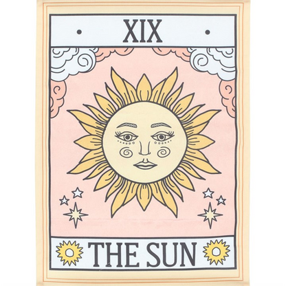 The Sun Vintage Tarot Wall Hanging