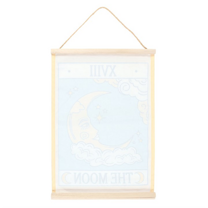 The Moon Vintage Tarot Wall Hanging