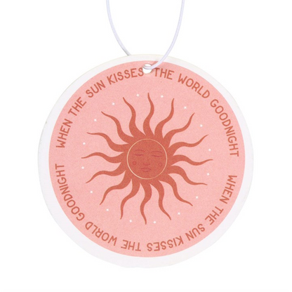 Golden Hour Sun Floral Scented Air Freshener