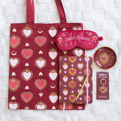 Sacred Heart Print Tote Bag