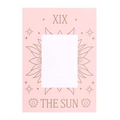 The Sun Vintage Tarot Necklace on Greeting Card