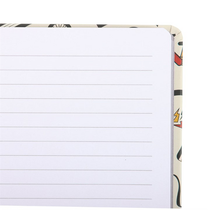 Retro 80s Print A5 Notebook