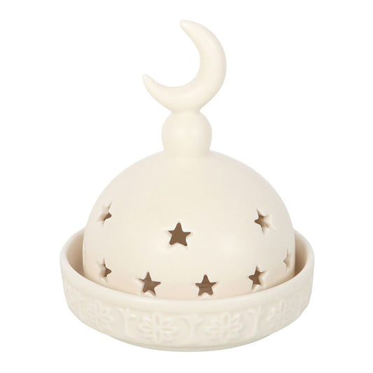 Mosque Incense Cone and Tealight Holder