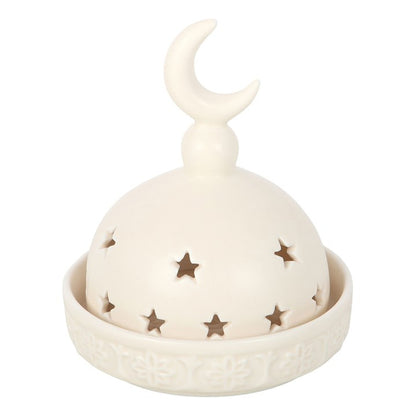 Mosque Incense Cone and Tealight Holder