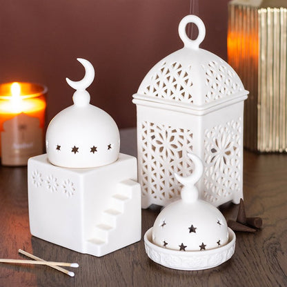 Mosque Incense Cone and Tealight Holder