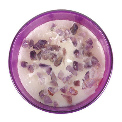 Aquarius Bergamot & Mandarin Gemstone Zodiac Candle