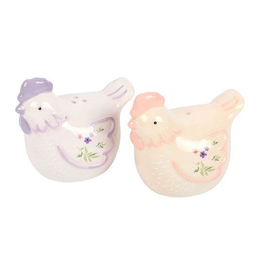Hen Shaped Salt and Pepper Shakers