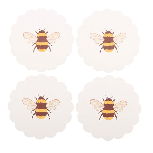 Honey Bee Coaster Set