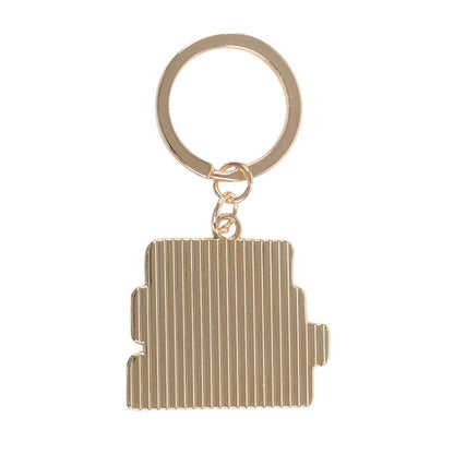 The Haunted Library Book Stack Keyring