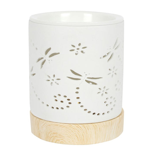 Dragonfly Matte Ceramic Oil Burner