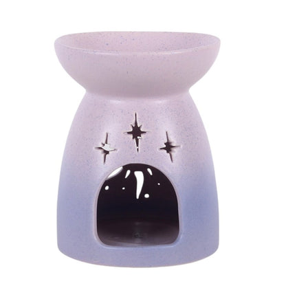 Purple Sun Cut Out Oil Burner