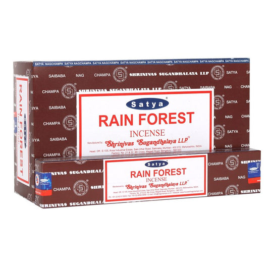 Set of 12 Rainforest Incense by Satya (12/50)