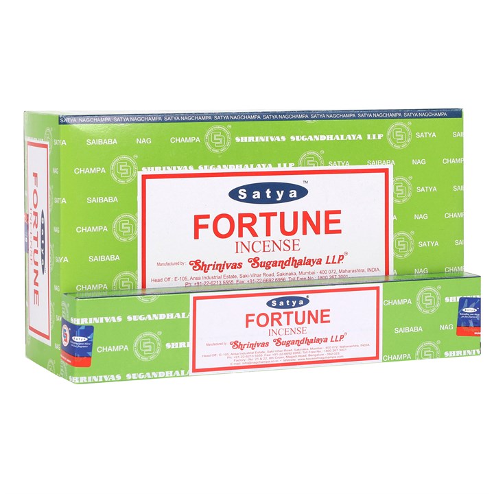 Set of 12 Fortune Incense by Satya (12/50)