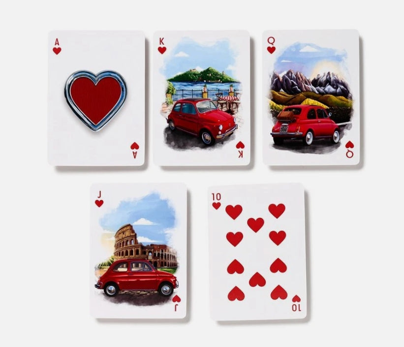 Fiat 500 Standard Playing Card Deck