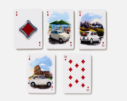 Fiat 500 Standard Playing Card Deck