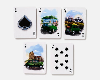 Fiat 500 Standard Playing Card Deck