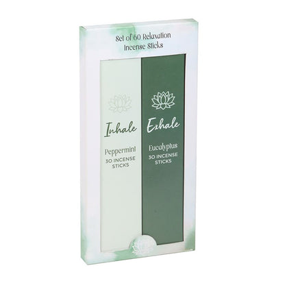 Set of 2 Inhale Exhale Incense Stick Packs