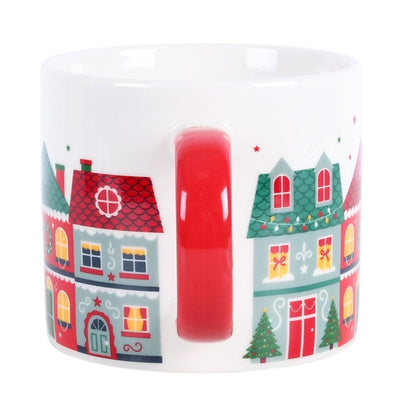 Christmas Street Print Mug
