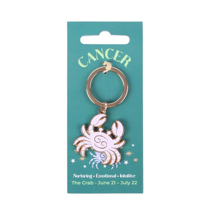 Zodiac Zest Cancer Keyring