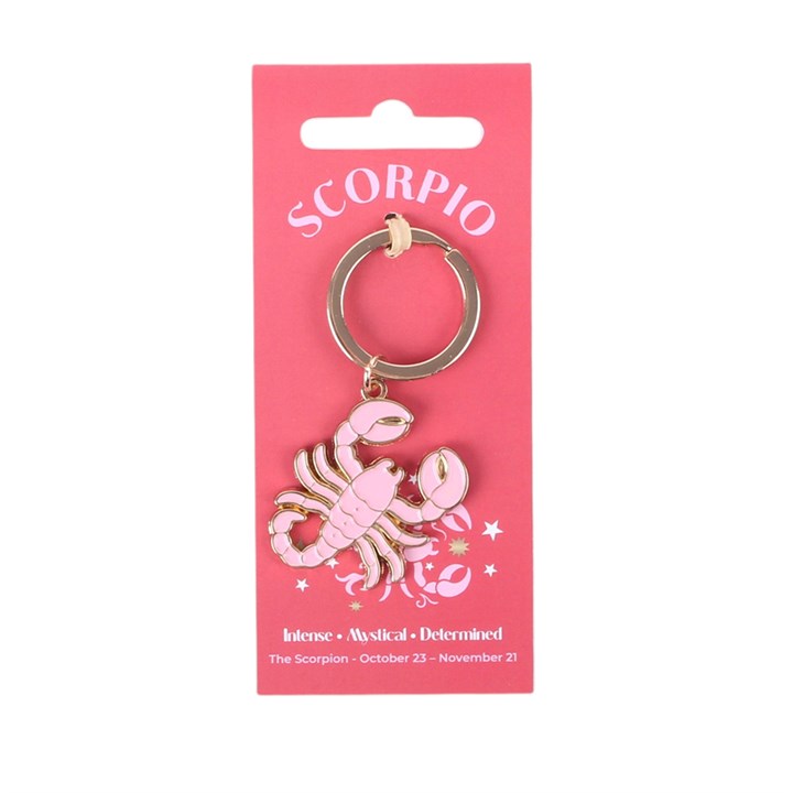 Zodiac Zest Scorpio Keyring