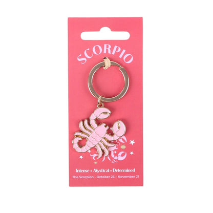 Zodiac Zest Scorpio Keyring