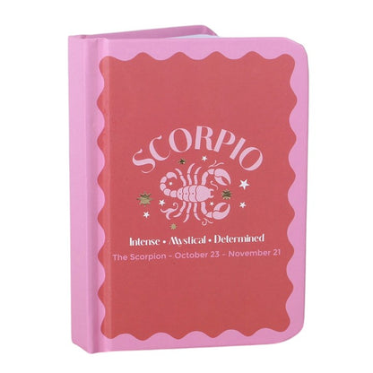 Zodiac Zest Scorpio Mini Notebook