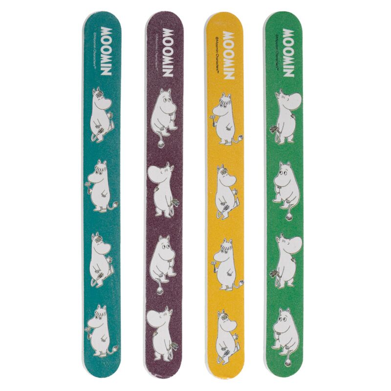 Set of 4 Moomin Nail Files