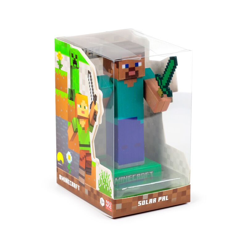 Minecraft Steve Solar Pal