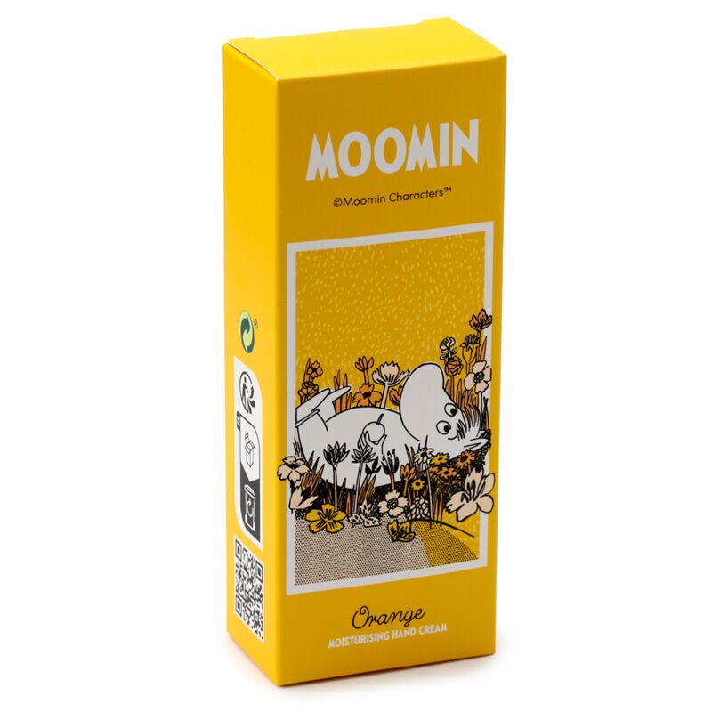 Moomin Moisturising Hand Cream 75ml - Orange