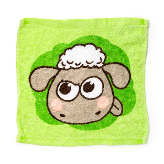 Kawaii Cute Shaun the Sheep Compressed Travel Towel - Green